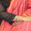 Kantha Dupatta on Silk - Image 2